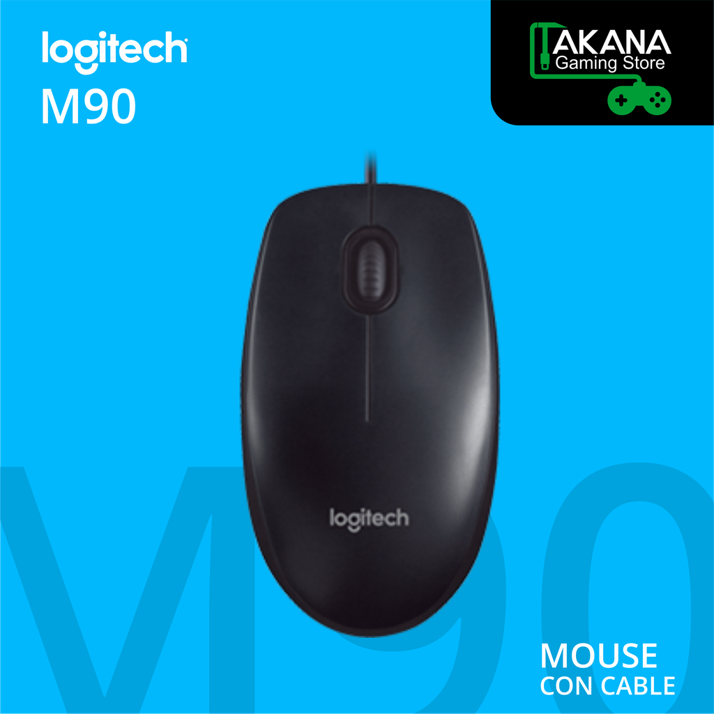 Mouse Logitech M90 USB Black (PN: 910-004053)