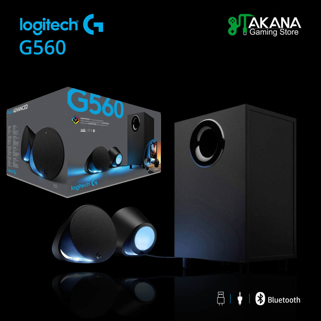 Parlante Logitech G560 2.1 RGB 120W