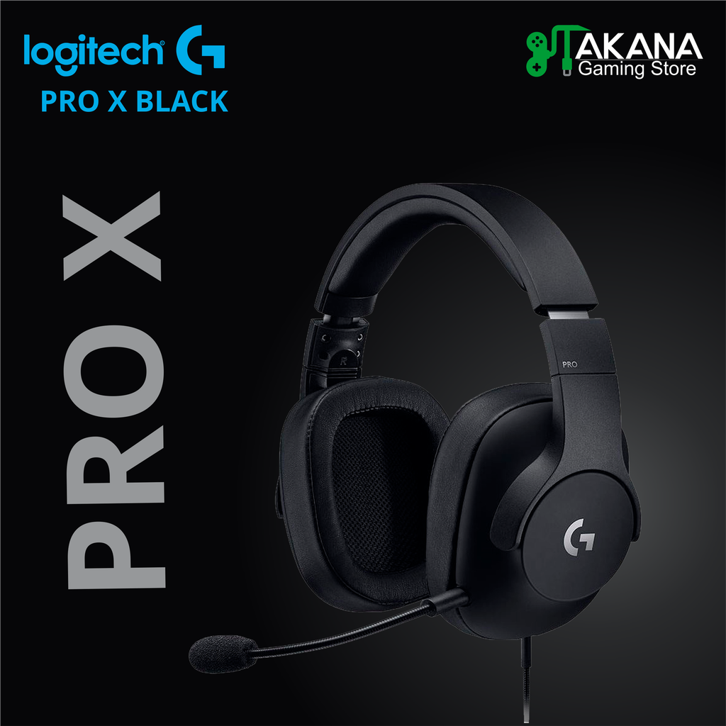 Auricular Logitech G PRO X Black (PN: 981-000817)