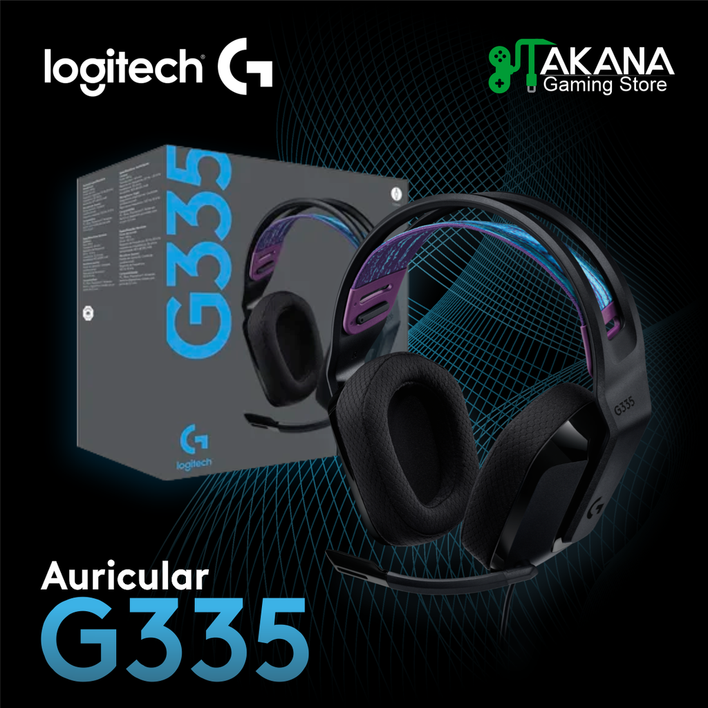 Auricular Logitech G335 Black (PN: 981-000977)