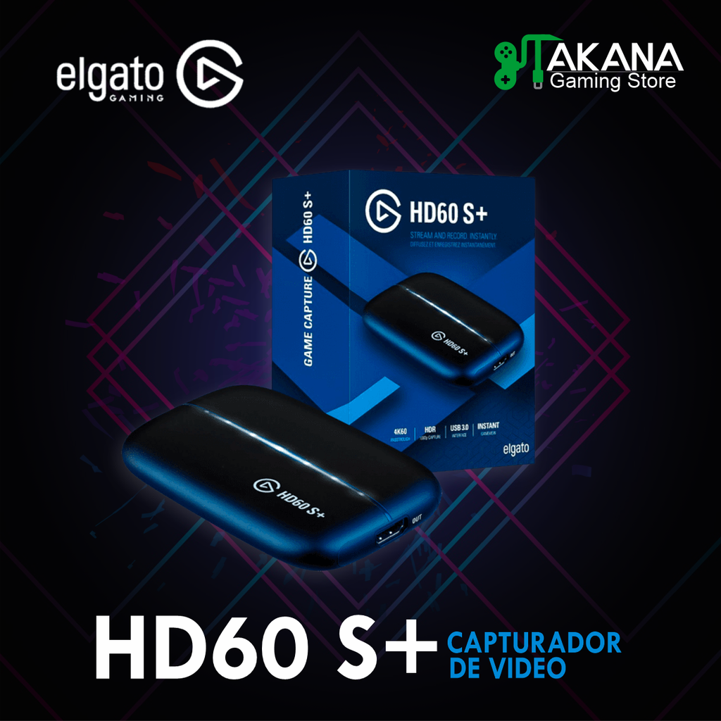 Capturador de Video ELGATO HD60 S+ (10GAR9901)