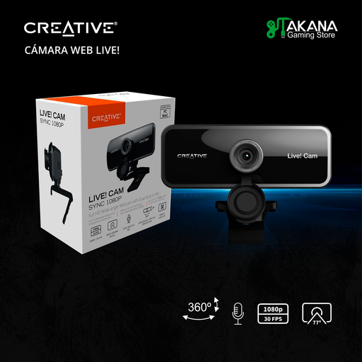 Camara Web Creative LIVE! 1080P