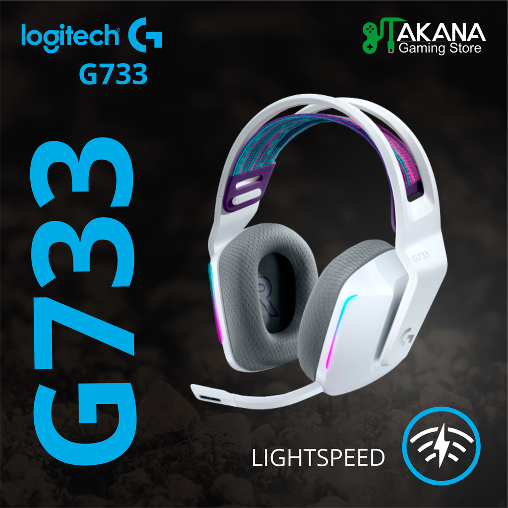 Auriculares Logitech G733 LIGHTSPEED Gaming Inalámbricos – Blanco – Shopavia