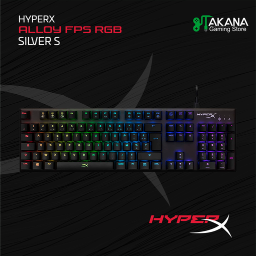 Teclado HyperX Alloy FPS RGB Silver S