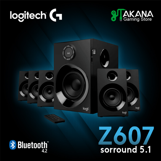 Parlante Logitech Z607 5.1 Bluetooth 160W