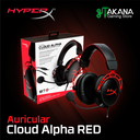 Auricular HyperX Cloud Alpha Red